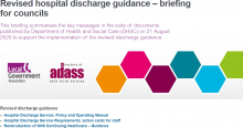 Revised Hospital Discharge Guidance – Briefing For Councils   Local Government Association
